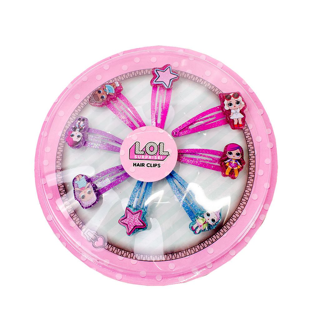 (image for) 2097-8279 LOL 8 PCS HAIR CLIPS SET